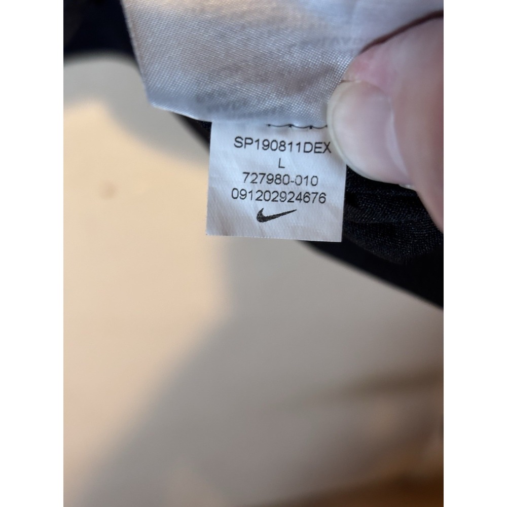 Nike Team Legend Men's Long Sleeve Shirt - Black Large 727980-010‎ - Picture 11 of 11